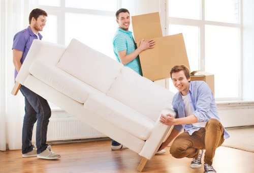 Safe archive storage for business records in Sutton