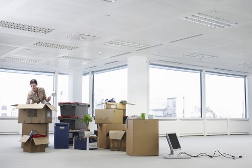 Business removals and storage support for offices in Sutton
